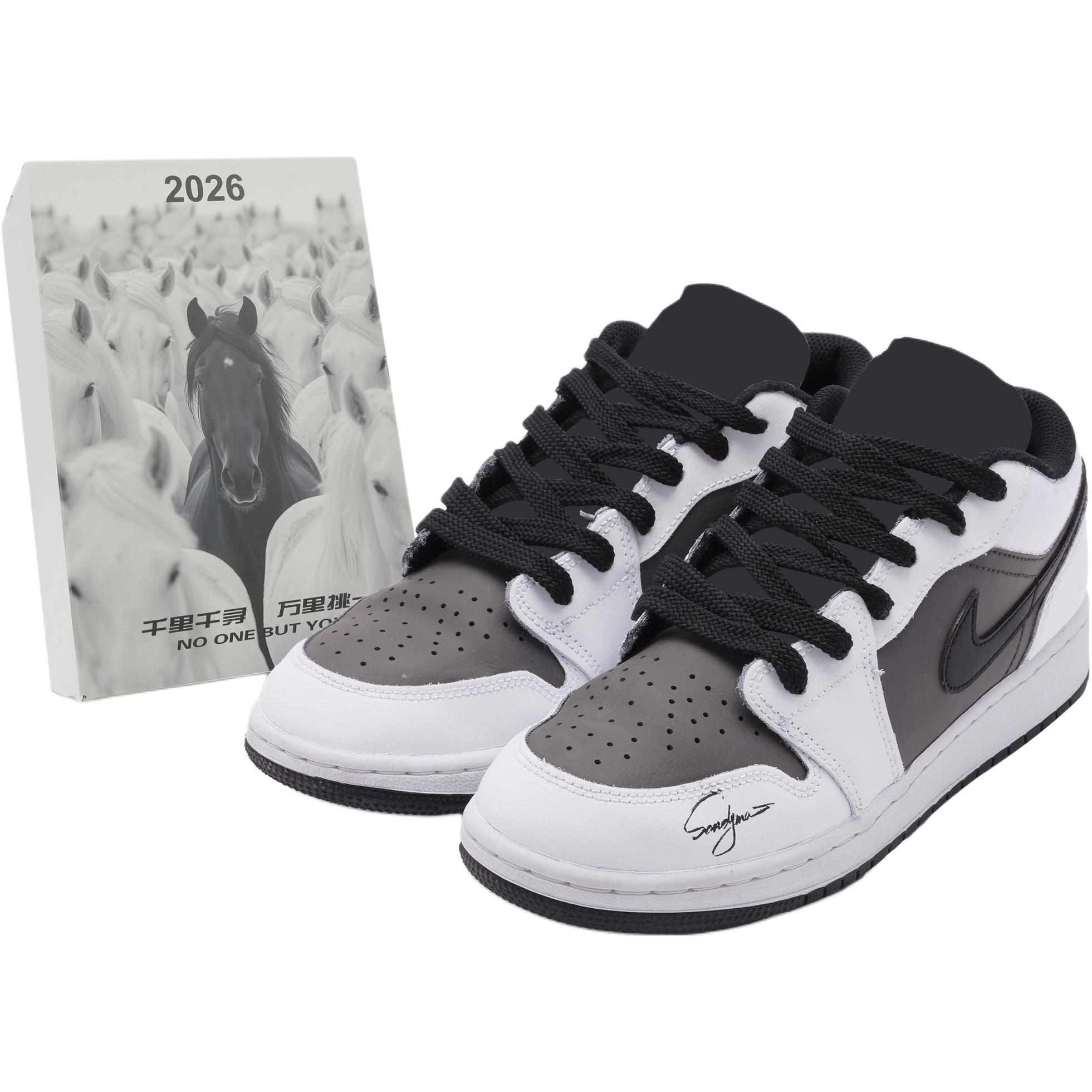 Jordan Air 1 Кожаные нескользящие износостойкие низкие детские баскетбольные кроссовки White Black Brown
Jordan Air 1 Кожаные нескользящие износостойкие низкие детские баскетбольные кроссовки White Black Brown