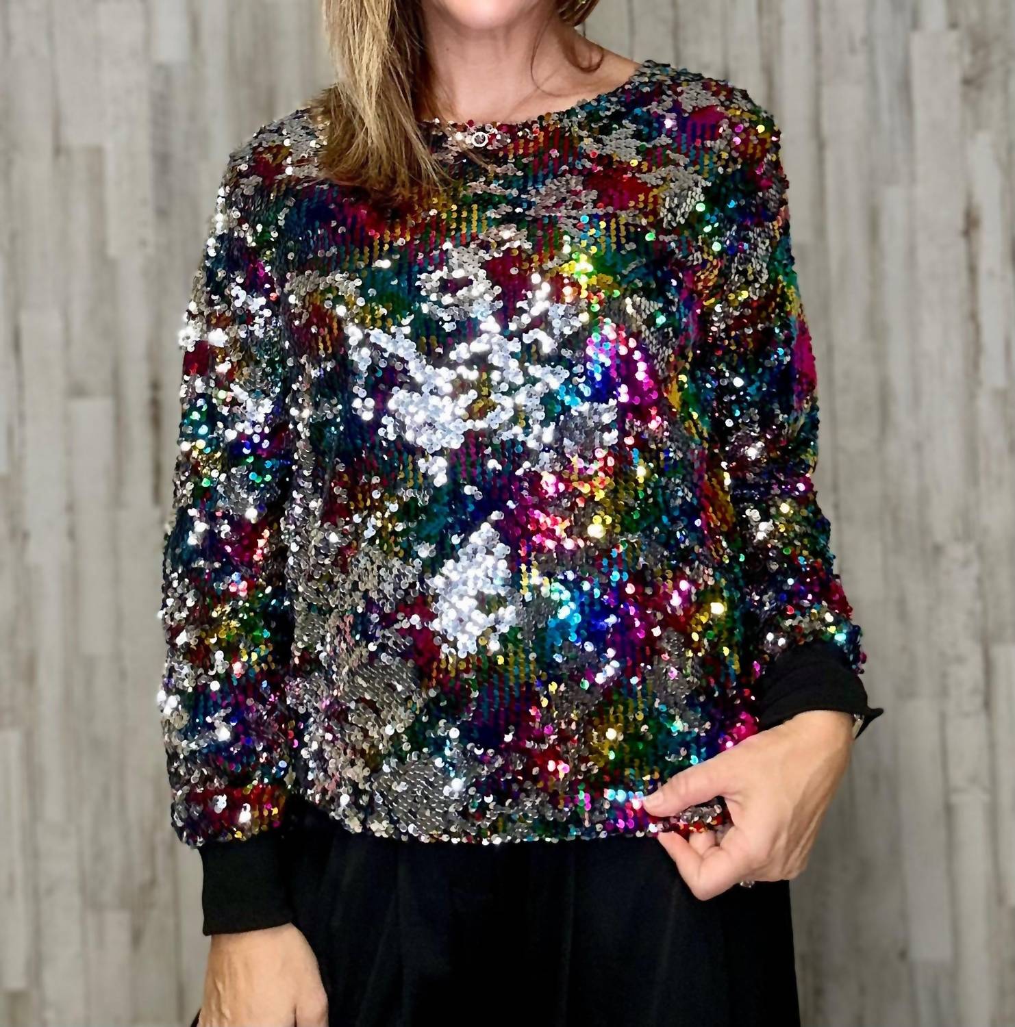 В центре внимания светлый топ с пайетками в многоцветном исполнении Jess Lea, цвет multi
В центре внимания светлый топ с пайетками в многоцветном исполнении Jess Lea, цвет multi