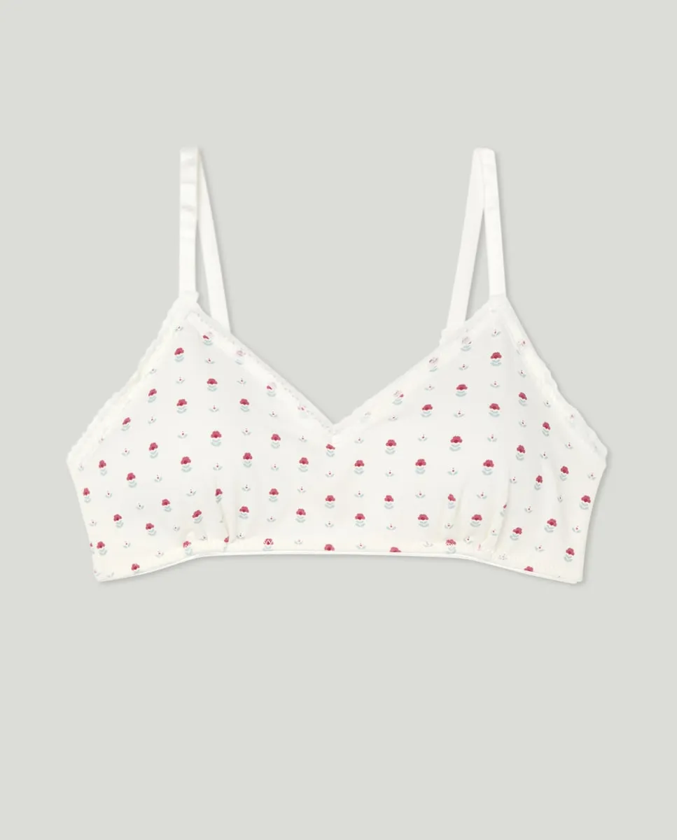 Бюстгальтер с мягкой чашкой без косточек с принтом фантазийных цветов Cotton Juice
Бюстгальтер с мягкой чашкой без косточек с принтом фантазийных цветов Cotton Juice