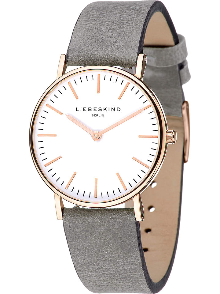Liebeskind Кварцевые часы серого/розового золота/белого цвета
Liebeskind Кварцевые часы серого/розового золота/белого цвета