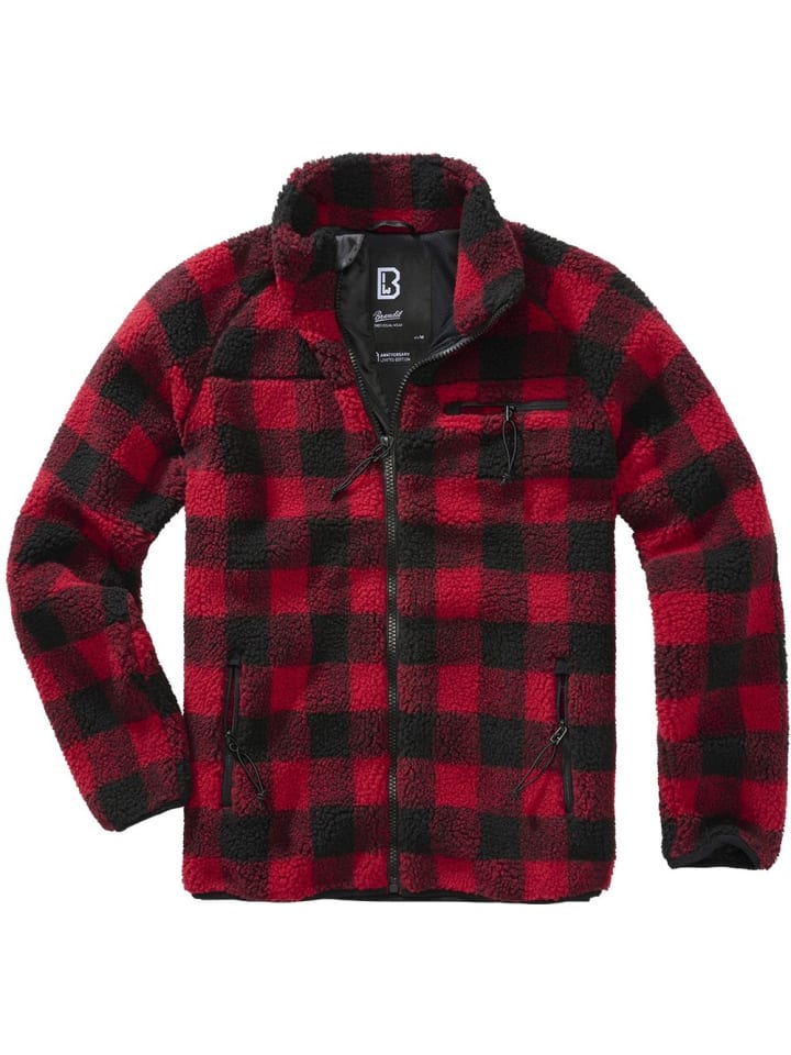 Флисовая куртка Teddyfleece Jacket Brandit, красный
Флисовая куртка Teddyfleece Jacket Brandit, красный