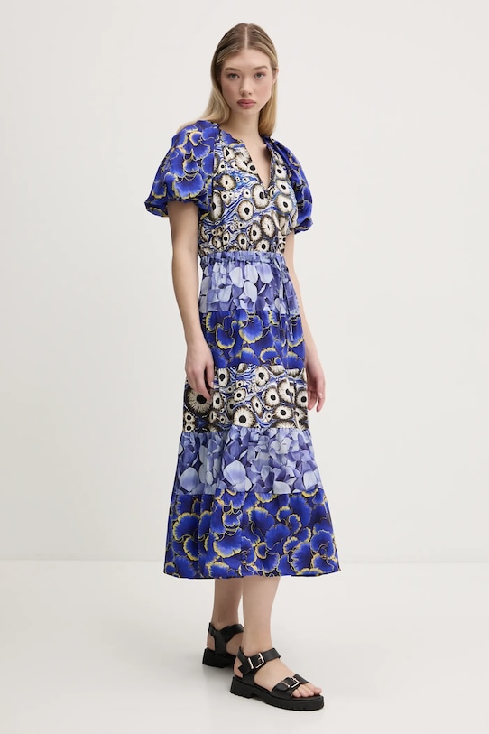 Платье CELLS LONG LACROIX Desigual, синий 
Платье CELLS LONG LACROIX Desigual, синий