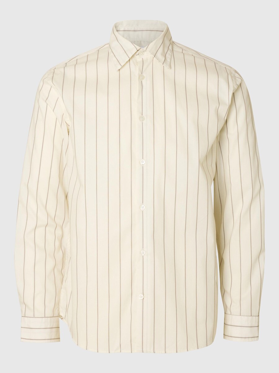 Рубашка на пуговицах классического кроя SELECTED, Wool White
Рубашка на пуговицах классического кроя SELECTED, Wool White