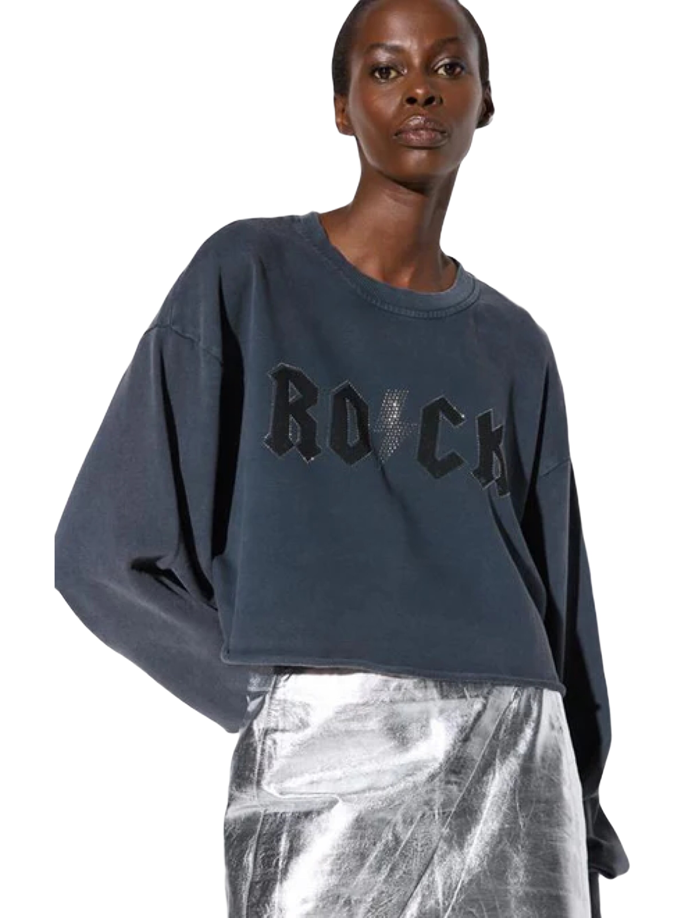 No Matter What Свитшот в темно-сером цвете
No Matter What Свитшот в темно-сером цвете