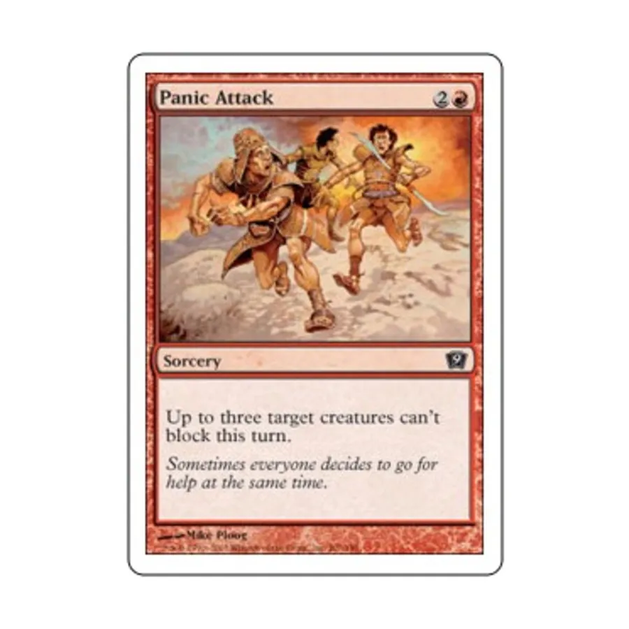 CCG Паническая атака (С), MTG - 9th Edition
CCG Паническая атака (С), MTG - 9th Edition