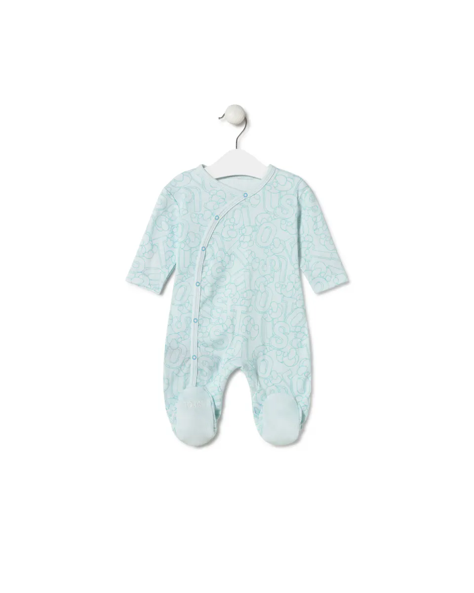 Детский комбинезон из рубчатого хлопка с надписями и Bold Bear Tous, синий
Детский комбинезон из рубчатого хлопка с надписями и Bold Bear Tous, синий