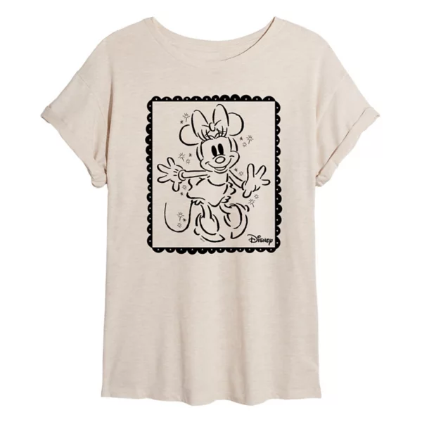Футболка оверсайз с принтом Minnie Mouse для девушек Disney, бежевый
Футболка оверсайз с принтом Minnie Mouse для девушек Disney, бежевый