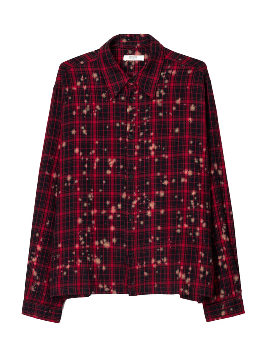 Удобная рубашка на пуговицах Bershka, красный
Удобная рубашка на пуговицах Bershka, красный