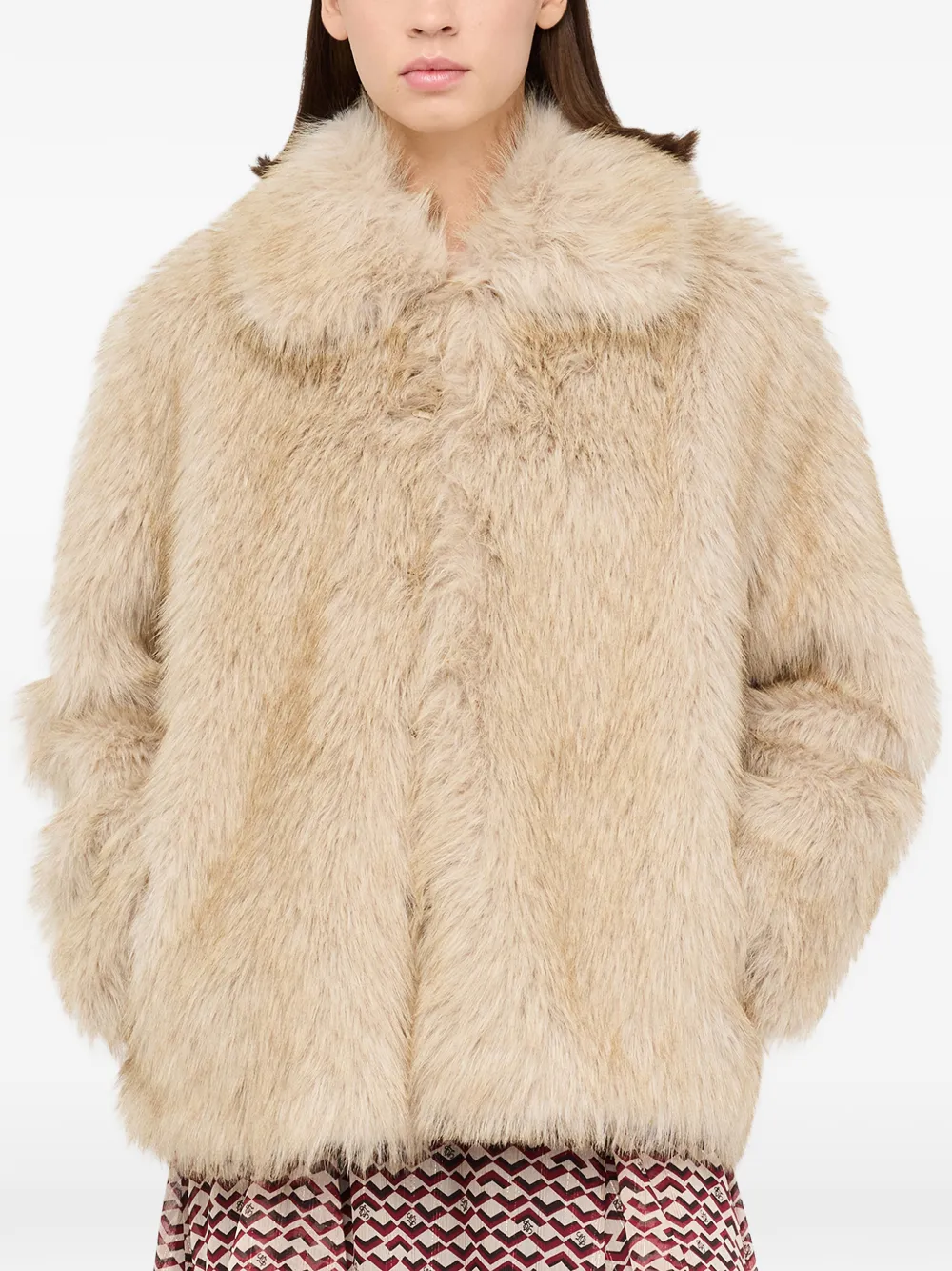 Пальто с воротником LIU JO, бежевый
Пальто с воротником LIU JO, бежевый