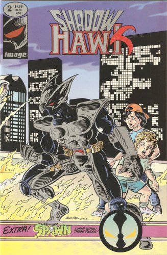 Shadowhawk #2 October 1992 (Image Comics)
Shadowhawk #2 October 1992 (Image Comics)