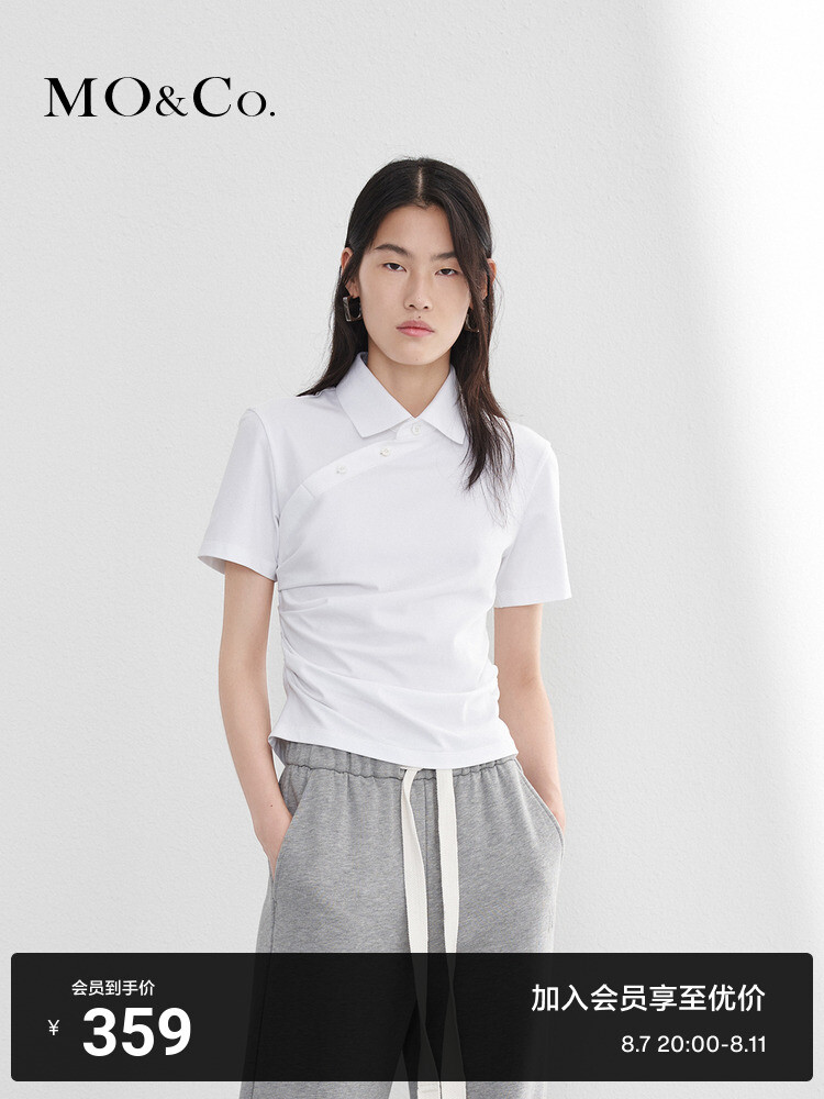 Футболка Moco с диагональной планкой, черный
Футболка Moco с диагональной планкой, черный