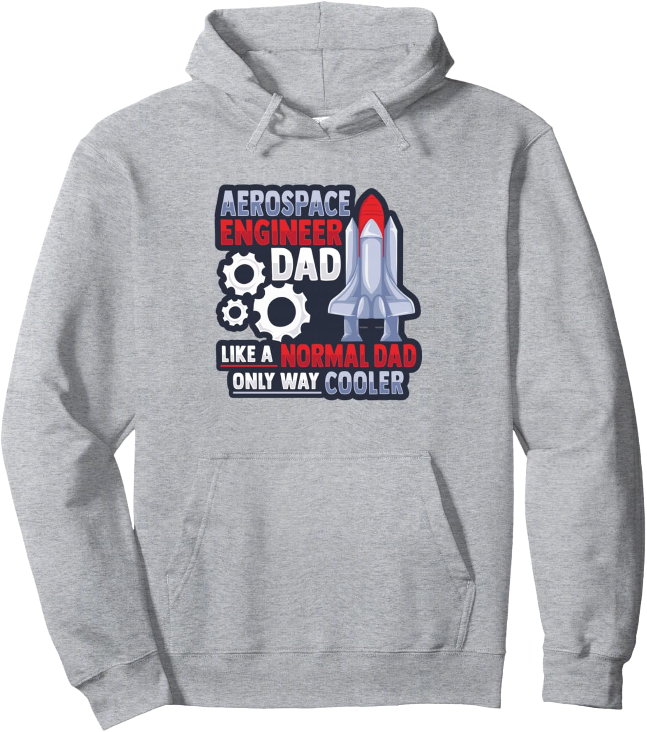 Толстовка с рисунком на тему ракетостроения для пап-инженеров аэрокосмической отрасли Rocket Science Design, серый
Толстовка с рисунком на тему ракетостроения для пап-инженеров аэрокосмической отрасли Rocket Science Design, серый