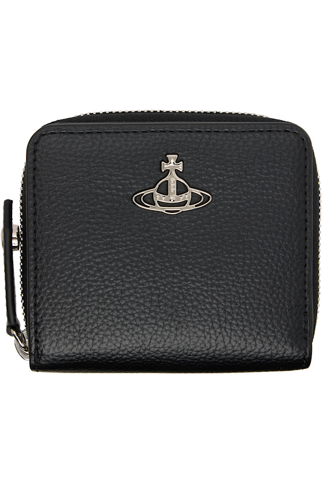 Средний кошелек на молнии Vivienne Westwood, черный
Средний кошелек на молнии Vivienne Westwood, черный