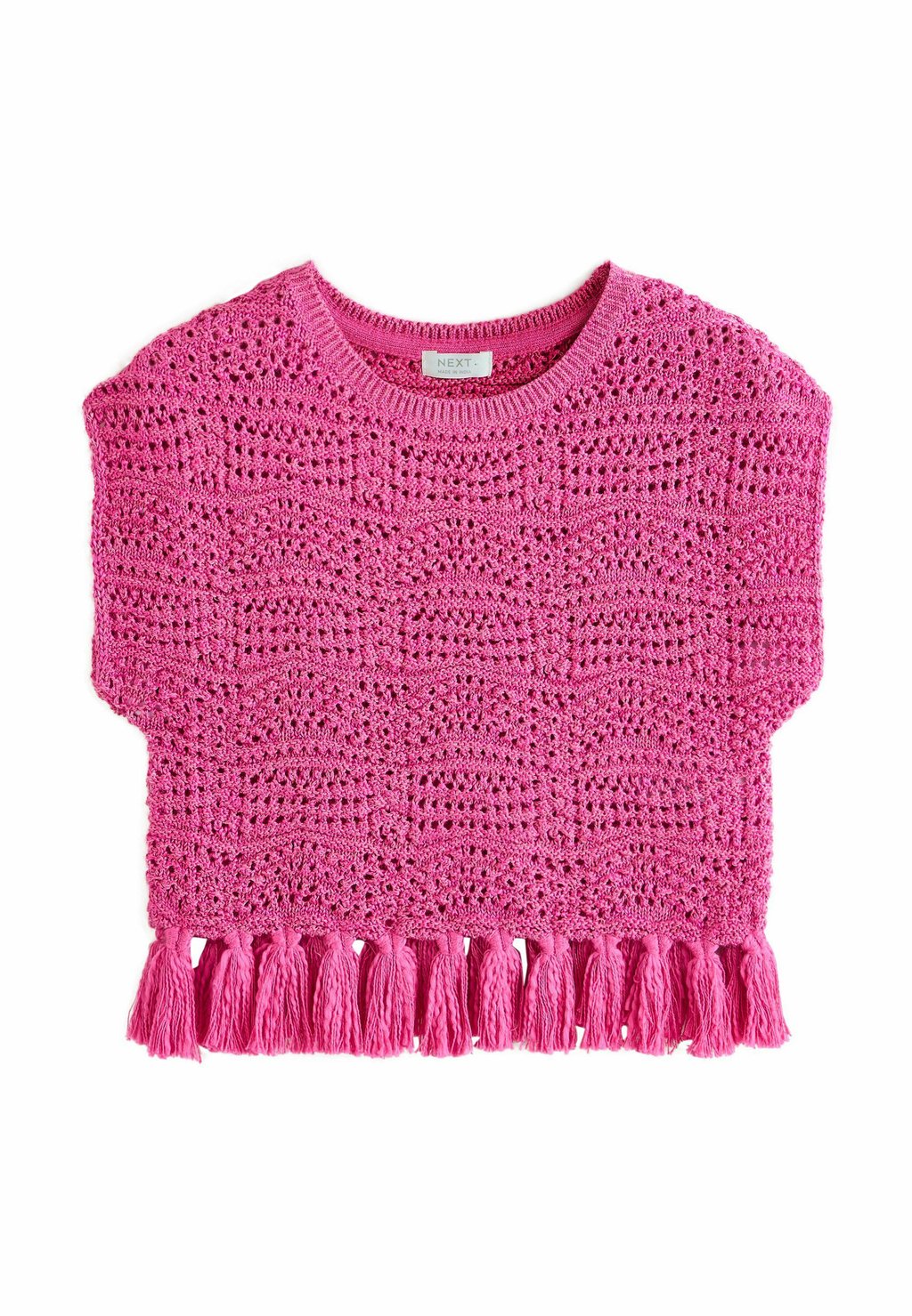 Футболка с принтом TASSLE Next, фуксия 
Футболка с принтом TASSLE Next, фуксия