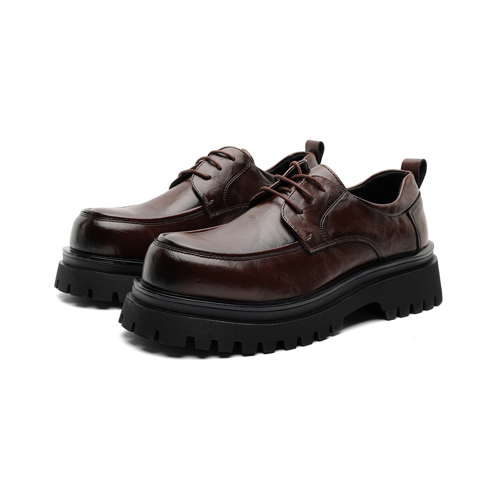 Lanza Повседневные кожаные туфли мужские низкие черно-коричневые - коричневые, цвет Brown
Lanza Повседневные кожаные туфли мужские низкие черно-коричневые - коричневые, цвет Brown