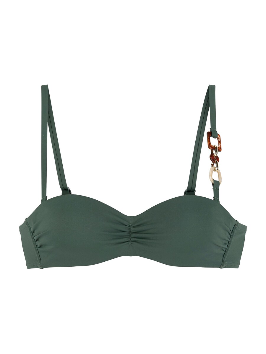 Топ бикини-балконет LASCANA, зеленый
Топ бикини-балконет LASCANA, зеленый