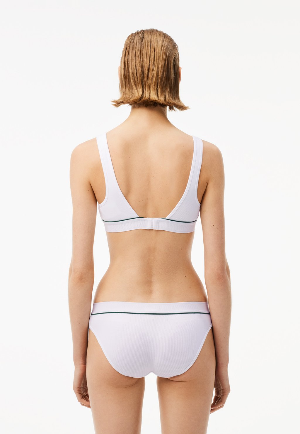 Верх бикини Lacoste, белый 
Верх бикини Lacoste, белый