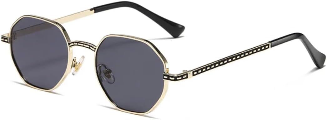 Многоугольные металлические солнцезащитные очки для женщин и мужчин в стиле ретро, для вождения, модные, для путешествий, с защитой от УФ-излучения UV400 TVTBBVV, C4
Многоугольные металлические солнцезащитные очки для женщин и мужчин в стиле ретро, для вождения, модные, для путешествий, с защитой от УФ-излучения UV400 TVTBBVV, C4