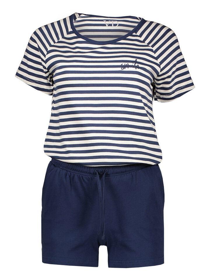 Пижама Vivance, цвет Dunkelblau/ Weiß
Пижама Vivance, цвет Dunkelblau/ Weiß