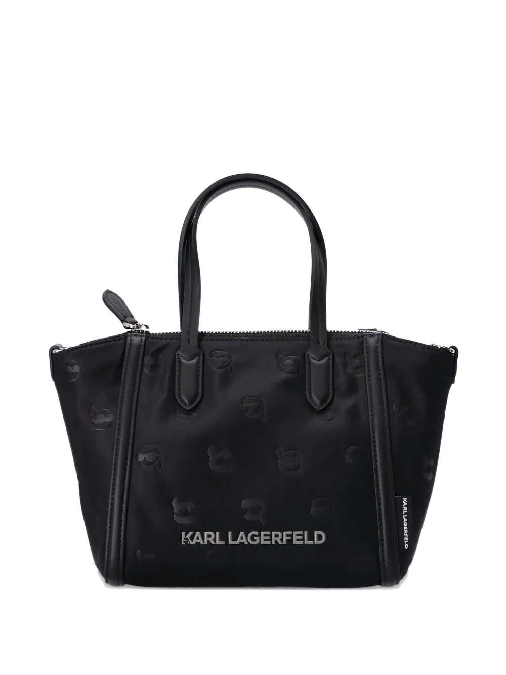 Сумка-тоут с тисненым логотипом KARL LAGERFELD, черный
Сумка-тоут с тисненым логотипом KARL LAGERFELD, черный