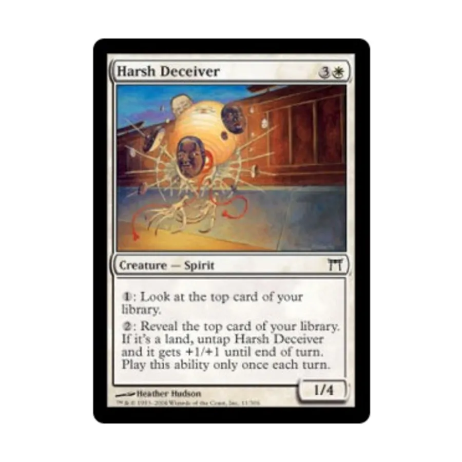 CCG Жестокий обманщик (клавиша C), MTG - Champions of Kamigawa
CCG Жестокий обманщик (клавиша C), MTG - Champions of Kamigawa