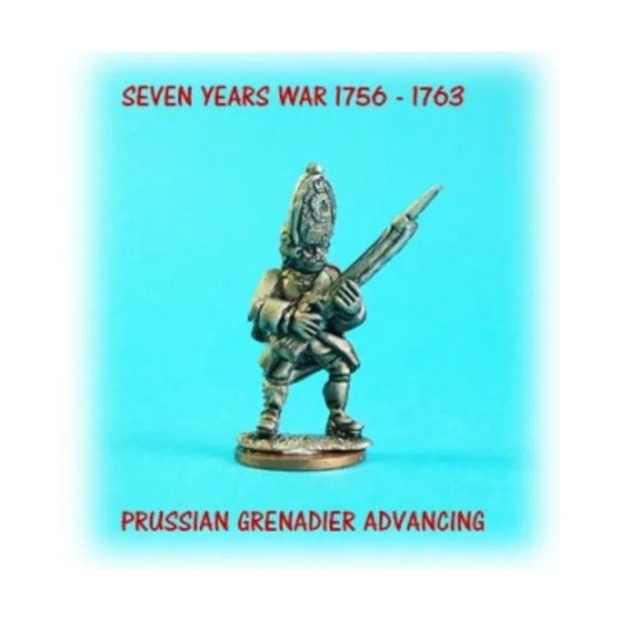 Прусские гренадеры наступают, Seven Years War - Prussian Grenadiers (28mm)
Прусские гренадеры наступают, Seven Years War - Prussian Grenadiers (28mm)