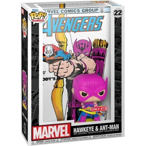 Funko POP! Обложки комиксов, коллекционная фигурка, Marvel, Hawkeye & Anti-man, 22 года
Funko POP! Обложки комиксов, коллекционная фигурка, Marvel, Hawkeye & Anti-man, 22 года