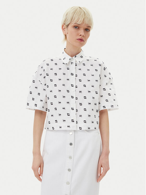 Свободная рубашка A2W11033 Karl Lagerfeld, белый
Свободная рубашка A2W11033 Karl Lagerfeld, белый