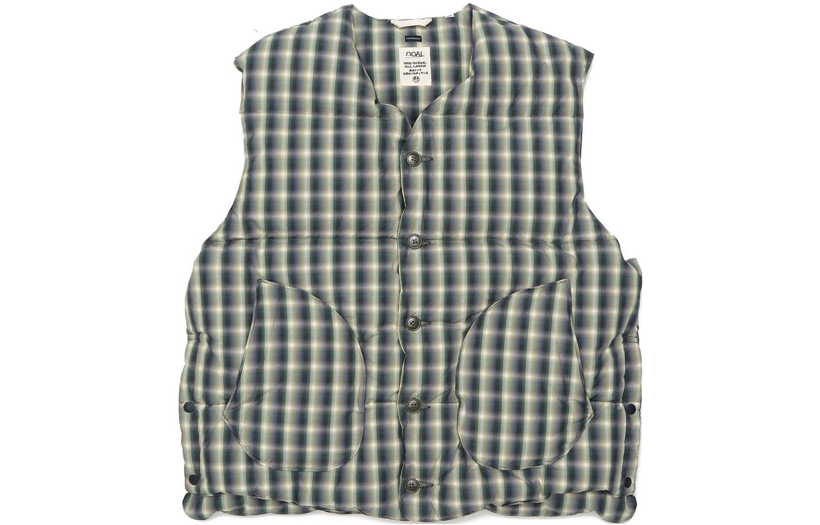 Nanamica Жилет мужской зеленый
Nanamica Жилет мужской зеленый