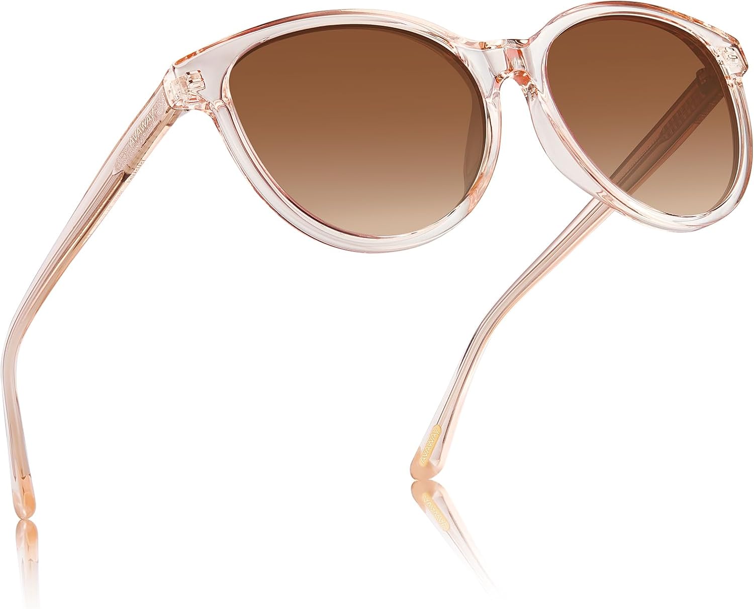 Женские солнцезащитные очки AVAWAY с поляризацией и 100% защитой от УФ-излучения для вождения, гольфа, пеших прогулок и катания на лодке, 6.clear Tea Frame & Gradient Tea Lens
Женские солнцезащитные очки AVAWAY с поляризацией и 100% защитой от УФ-излучения для вождения, гольфа, пеших прогулок и катания на лодке, 6.clear Tea Frame & Gradient Tea Lens