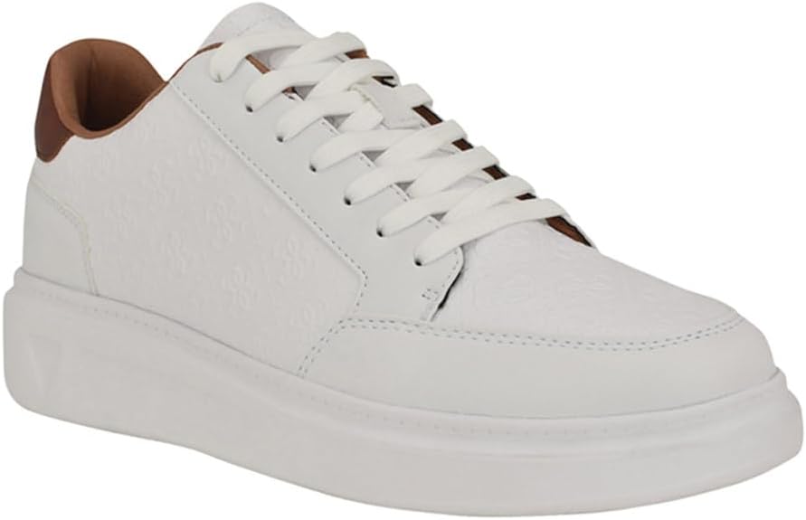 Кроссовки GUESS Mens Creve, White/Cognac 140
Кроссовки GUESS Mens Creve, White/Cognac 140