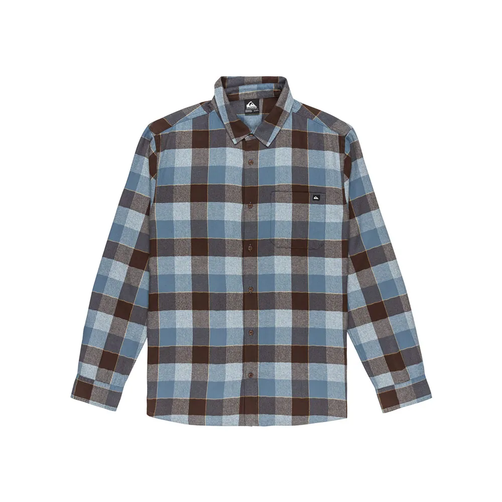 Рубашка с длинным рукавом Quiksilver Motherfly Plaid, синий
Рубашка с длинным рукавом Quiksilver Motherfly Plaid, синий