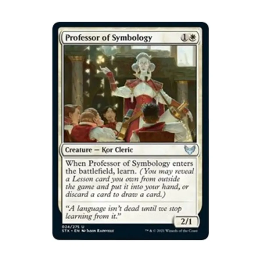 CCG Профессор символологии (U), MTG - Strixhaven - School of Mages
CCG Профессор символологии (U), MTG - Strixhaven - School of Mages