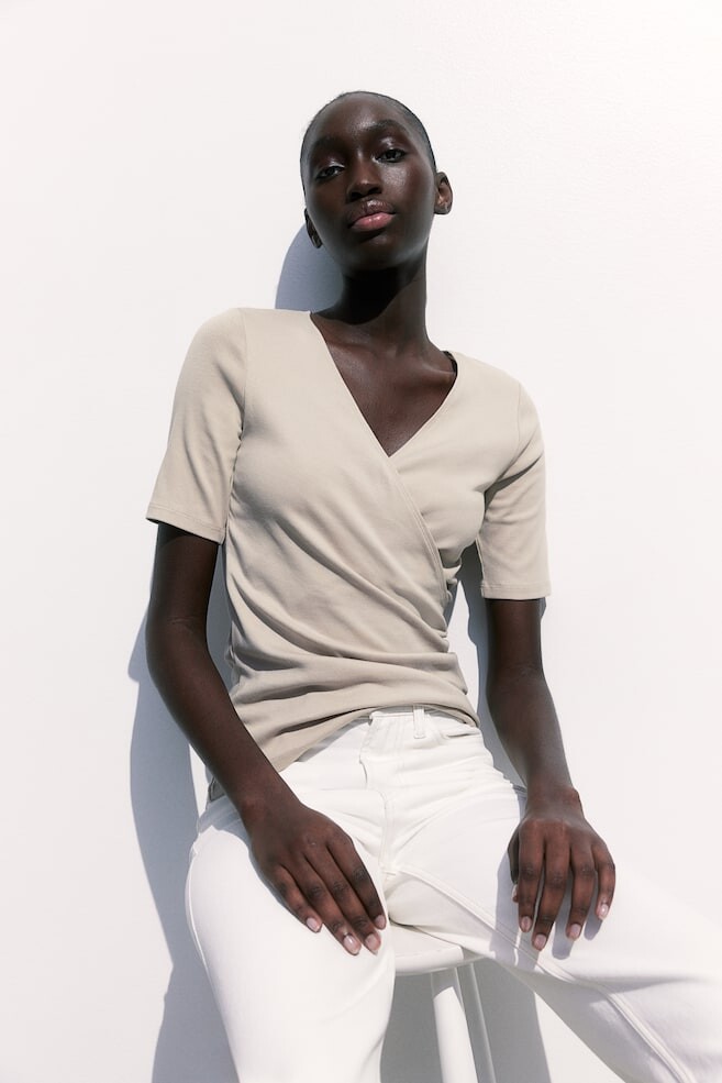 Мама, комплект из 2 рубашек для кормления из хлопка H&M, бежевый 
Мама, комплект из 2 рубашек для кормления из хлопка H&M, бежевый