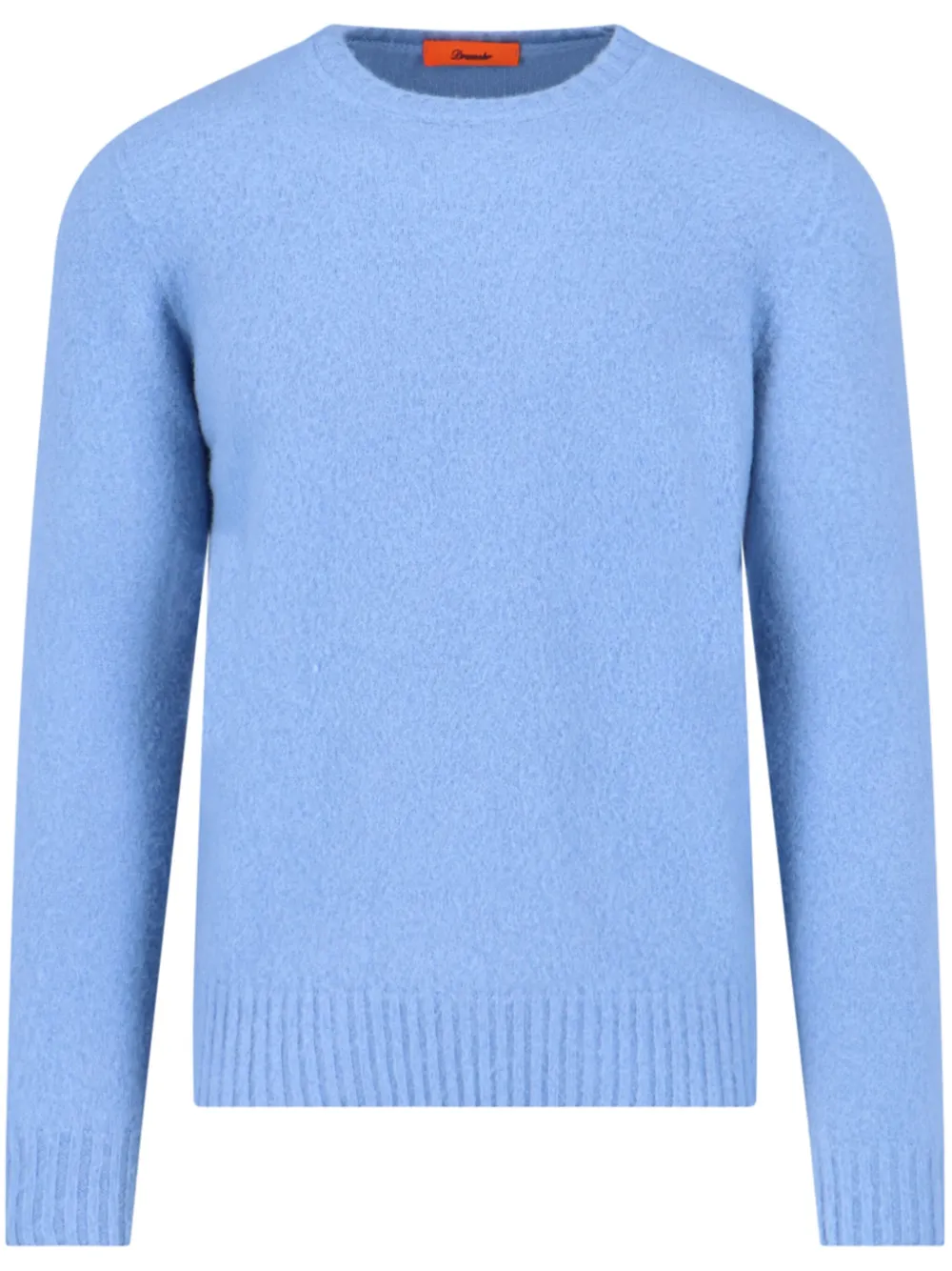 Шерстяной свитер с круглым вырезом Drumohr, синий
Шерстяной свитер с круглым вырезом Drumohr, синий