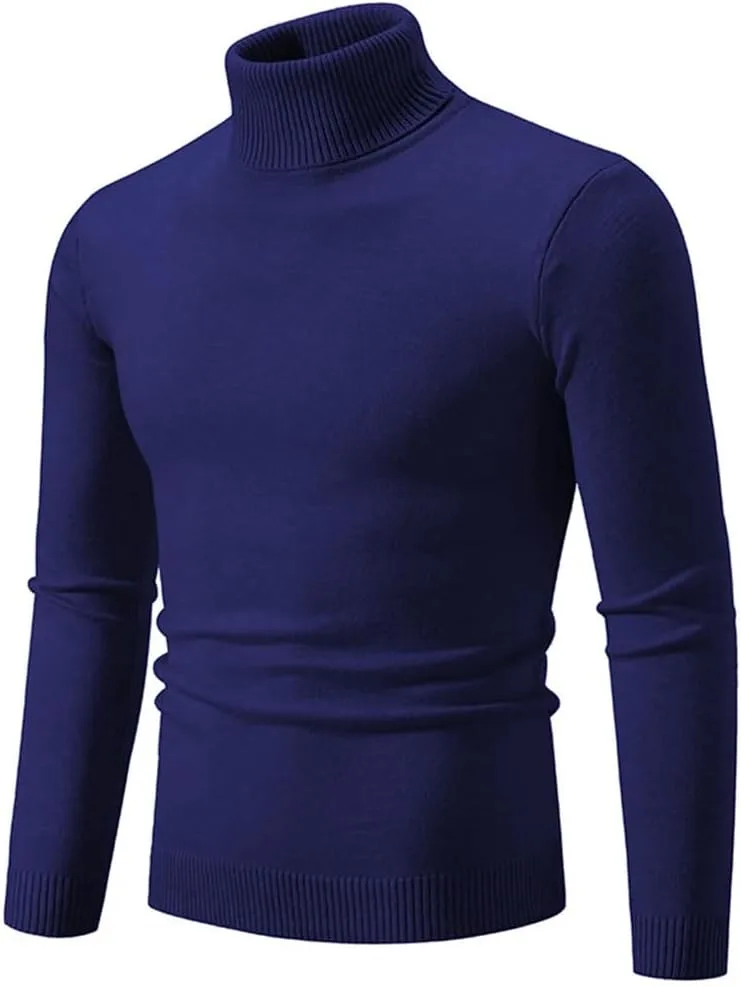 Мужской желтый свитер с высоким воротником
Мужской желтый свитер с высоким воротником