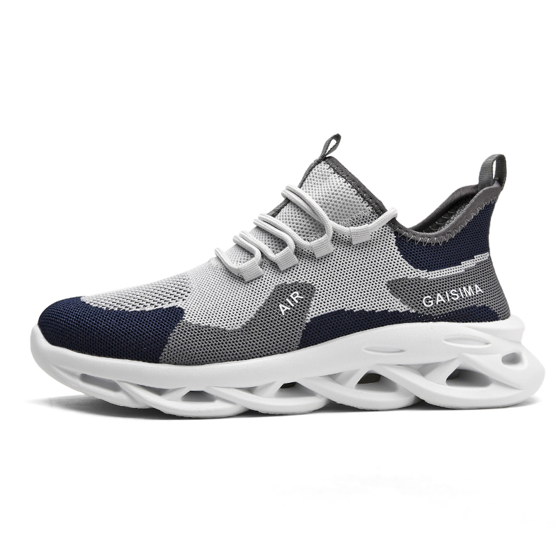 Низкие повседневные туфли для мужчин с амортизацией, противоскользящие, износостойкие, поддерживающие и балансирующие Boogie Bear, Light Gray Dark Blue
Низкие повседневные туфли для мужчин с амортизацией, противоскользящие, износостойкие, поддерживающие и балансирующие Boogie Bear, Light Gray Dark Blue