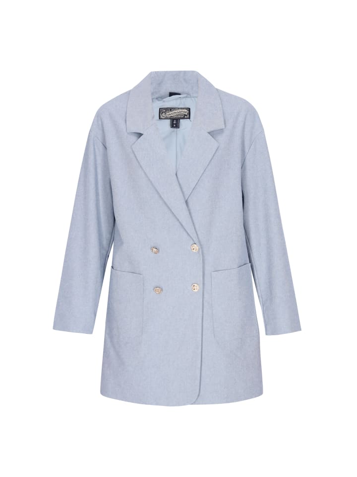 DreiMaster Женское пальто светло-голубого цвета
DreiMaster Женское пальто светло-голубого цвета