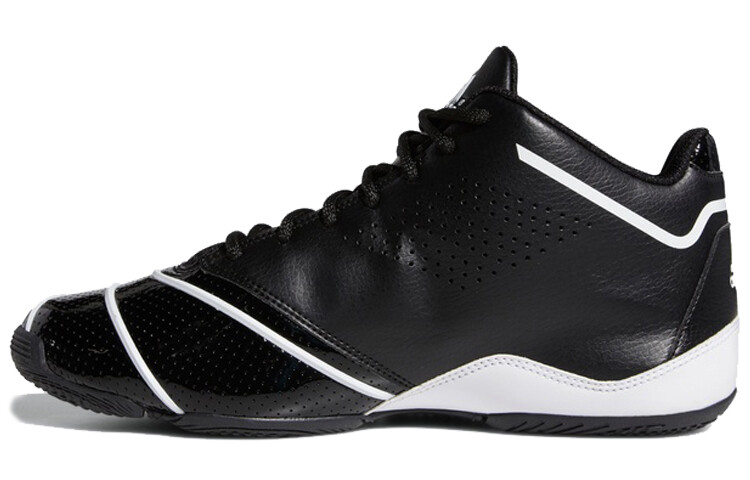 Возвращение баскетбольных кроссовок Mac для мужчин с низким верхом, черного/белого цвета Adidas
Возвращение баскетбольных кроссовок Mac для мужчин с низким верхом, черного/белого цвета Adidas