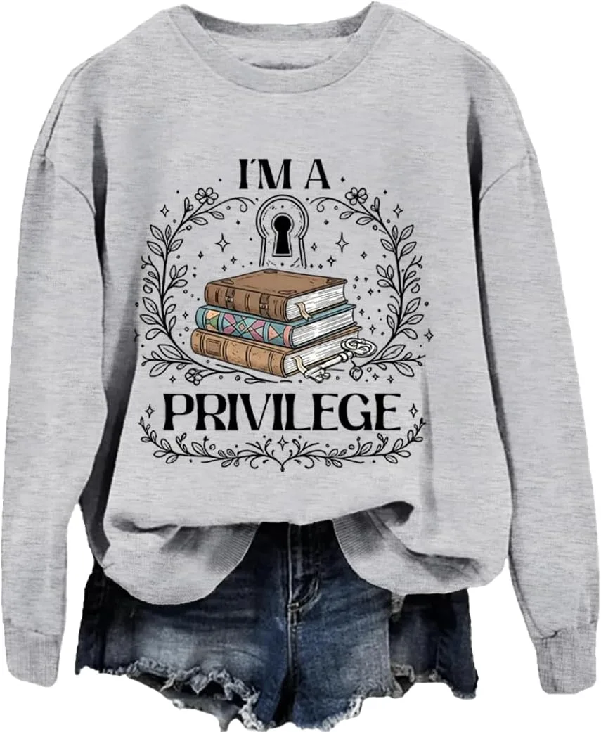 Толстовка с принтом "I'm a Privilege"
Толстовка с принтом "I'm a Privilege"