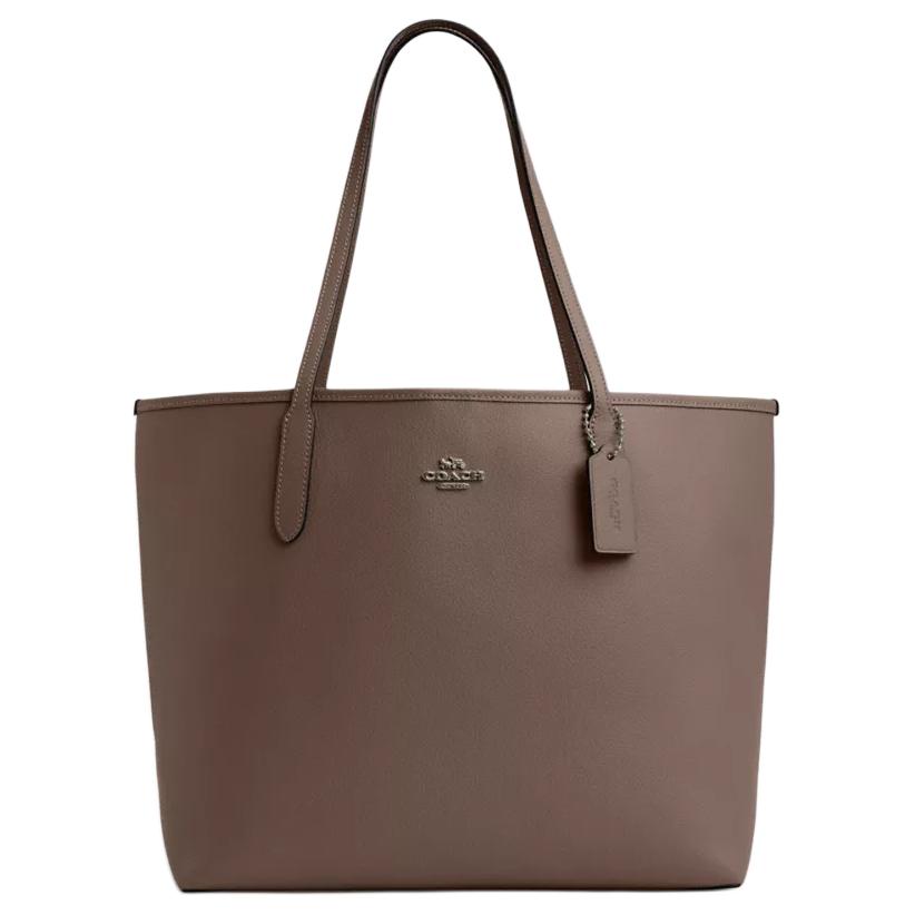 Городская двусторонняя кожаная сумка тоут, шоппер, женская сумка коричневая COACH, Set (Bag+Dust Bag)
Городская двусторонняя кожаная сумка тоут, шоппер, женская сумка коричневая COACH, Set (Bag+Dust Bag)