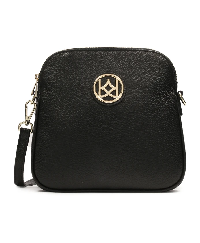 Кожаный кошелек с монограммой Kazar, черный
Кожаный кошелек с монограммой Kazar, черный