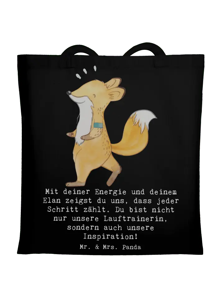 Сумка для переноски Mr & Mrs Panda Lauftrainerin Inspiration, черный
Сумка для переноски Mr & Mrs Panda Lauftrainerin Inspiration, черный