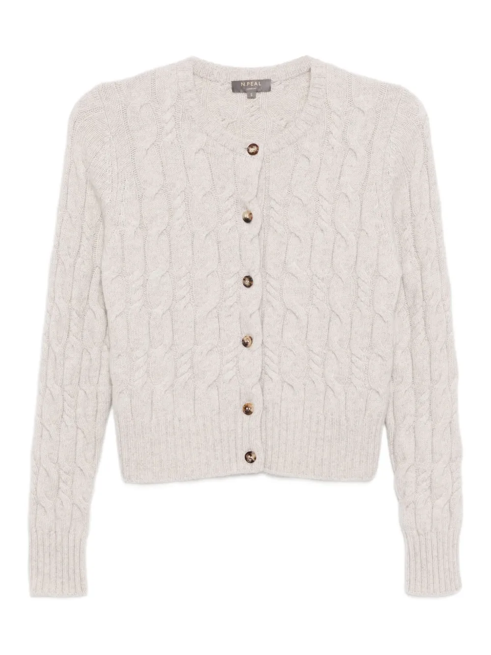 Кашемировый кардиган N.Peal, серый
Кашемировый кардиган N.Peal, серый