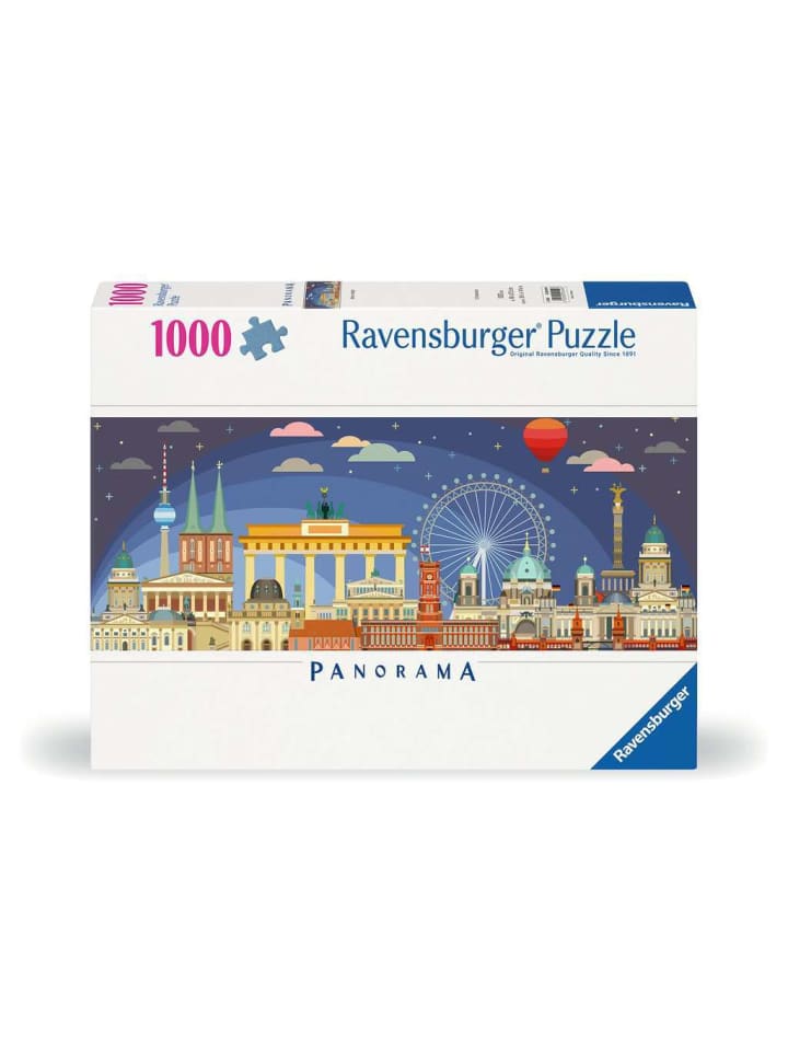 Цветной пазл Ravensburger "Ночь в Берлине" из 1000 деталей
Цветной пазл Ravensburger "Ночь в Берлине" из 1000 деталей