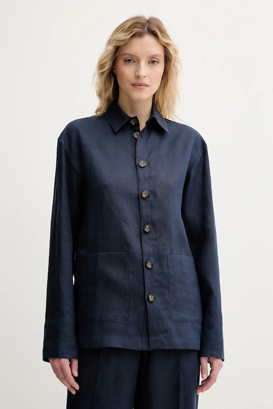 Льняная рубашка The Sleeper, темно-синий
Льняная рубашка The Sleeper, темно-синий