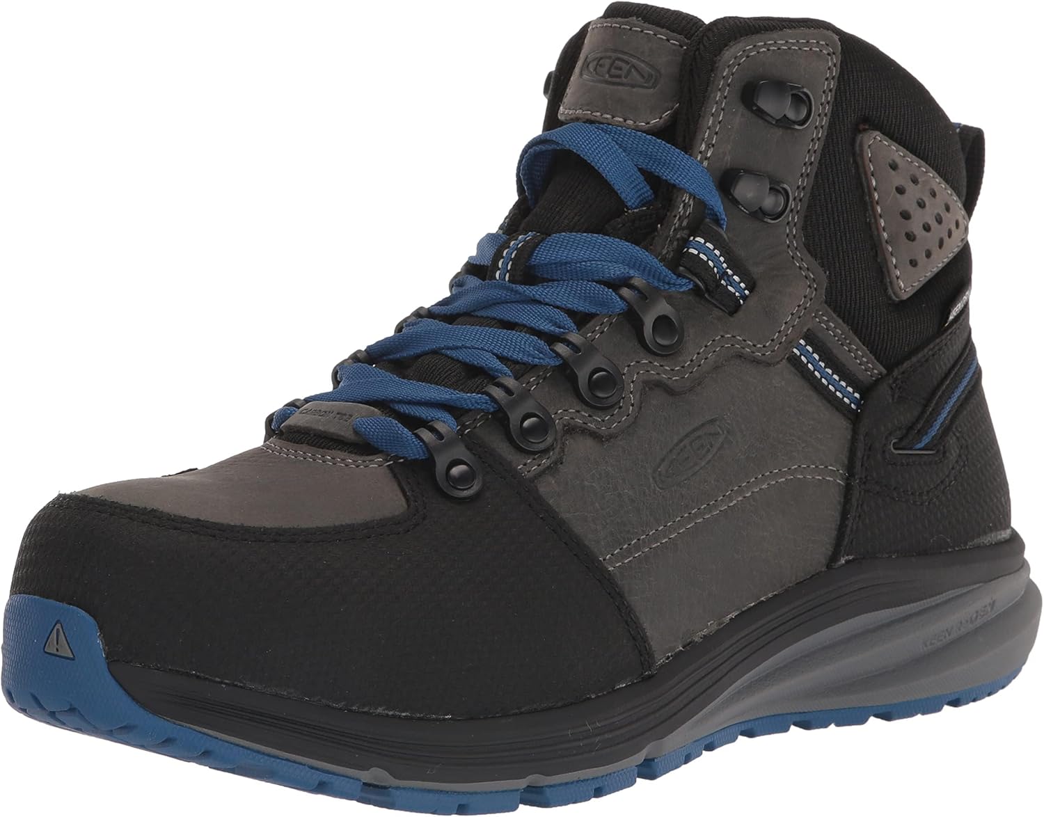 Мужские рабочие ботинки KEEN Utility красного цвета с полу-высоким голенищем, композитным носком и водонепроницаемой конструкцией для склада, серый
Мужские рабочие ботинки KEEN Utility красного цвета с полу-высоким голенищем, композитным носком и водонепроницаемой конструкцией для склада, серый