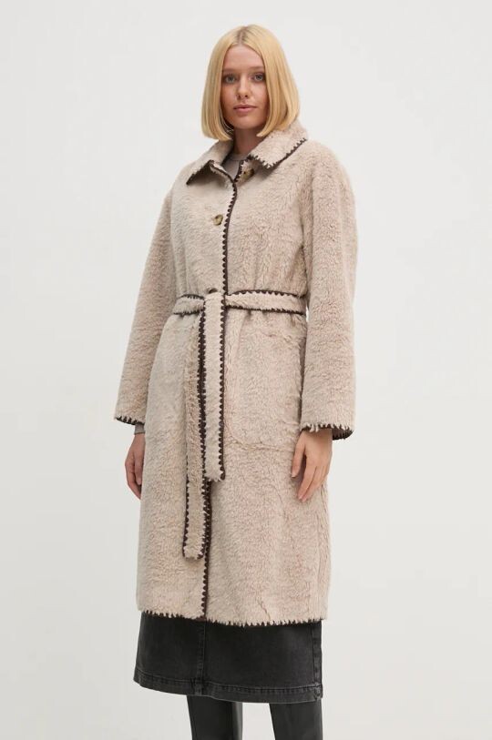 Пальто Oui, бежевый
Пальто Oui, бежевый