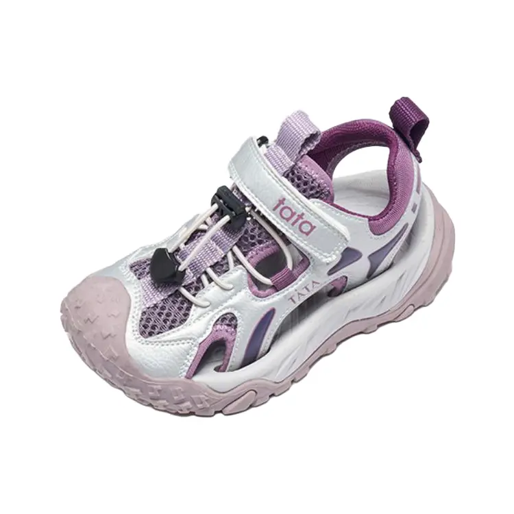 Детские сандалии с низким верхом, нескользящие и дышащие TATA, фиолетовый
Детские сандалии с низким верхом, нескользящие и дышащие TATA, фиолетовый