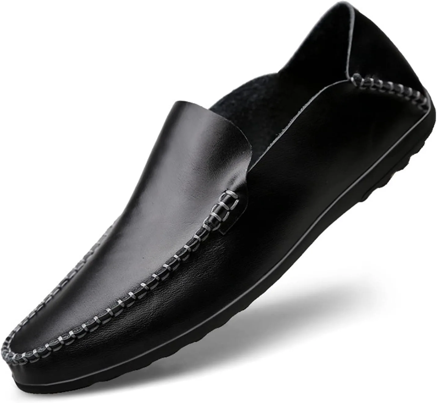 Мокасины HOOENG для мужчин, кожаные, с круглым носком, швами, классические, гибкая плоская подошва, устойчивая, мягкая, повседневная обувь без застежки (Цвет: винно-красный, Размер: 11), черный
Мокасины HOOENG для мужчин, кожаные, с круглым носком, швами, классические, гибкая плоская подошва, устойчивая, мягкая, повседневная обувь без застежки (Цвет: винно-красный, Размер: 11), черный